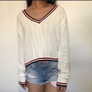 Brandy Melville Nicole Cable knit Sweater